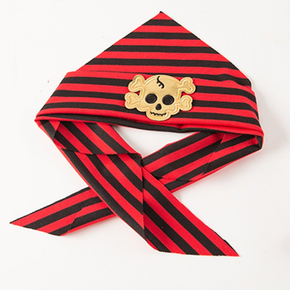 Pirate Little Girl 4pcs Costume Outfit - Picture 5 of 6